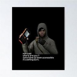 Simon Henriksson from Cry of Fear and the phone message Poster