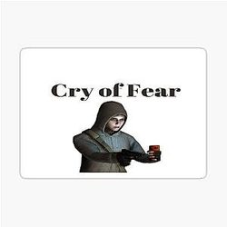 Cry of Fear Design Sticker