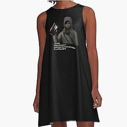 Simon Henriksson from Cry of Fear and the Phone Message A-Line Dress