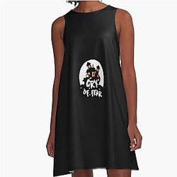 Cry of fear A-Line Dress