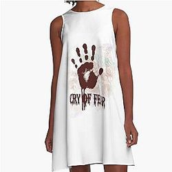 Cry of Fear A-Line Dress
