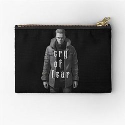 Black Cry of Fear Simon Henriksson Videogame Zipper Pouch
