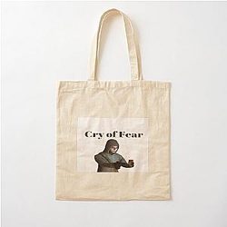 Cry of Fear Design Cotton Tote Bag