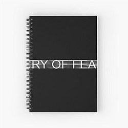 Cry of Fear Logo Spiral Notebook