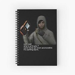 Simon Henriksson From Cry Of Fear The Phone Message Spiral Notebook