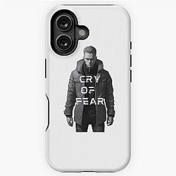 Black Cry of Fear. Simon Henriksson. Tough iPhone Case