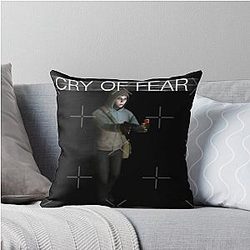 Cry of Fear Throw Pillow