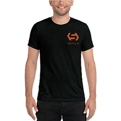 Zilliqa T-shirts - Scilla Men’s Embroidered Tri-Blend T-Shirt TCP1607