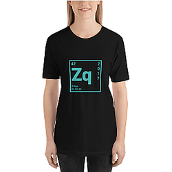 Zilliqa T-shirts – Zilliqa Periodic Table Woman T-shirt TCP1607