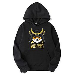 Shib Merch - Shib Army Crypto Samurai Shiba Inu Coin Hoodie