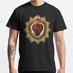 Jesus Christ T-shirts - Sacred Heart of Jesus Catholic Classic T-Shirt