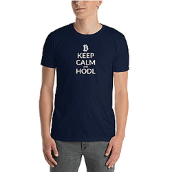 Crypto Merch - Keep calm Men's T-Shirt TCP1607