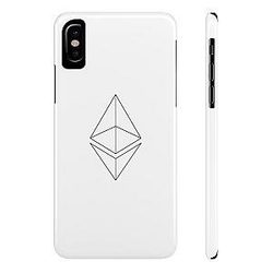 Ethereum Merch - Line design Case Mate Slim Phone Cases TCP1607