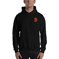 Bitcoin Merch - Men's Embroidered Hoodie TCP1607