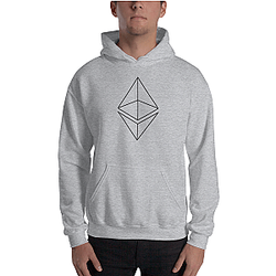 Ethereum Merch - Line design Men’s Hoodie TCP1607