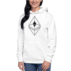 Ethereum Merch - Line design Women’s Pullover Hoodie TCP1607