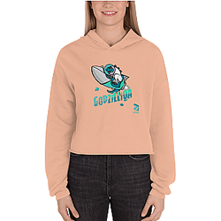 Zilliqa Merch - Godzilliqa Woman Crop Hoodie TCP1607