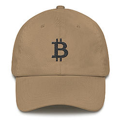 Bitcoin Merch black - Baseball Cap TCP1607