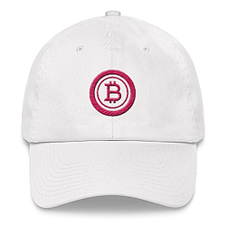 Bitcoin Merch pink - Baseball Cap TCP1607