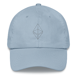 Ethereum Merch - Line design Baseball Cap TCP1607