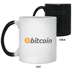 Bitcoin Merch - 11oz. Color Changing Mug TCP1607