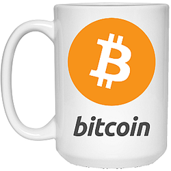 Bitcoin Merch - 15 oz. White Mug TCP1607