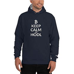 Bitcoin Merch - Keep calm Men’s Premium Hoodie TCP1607