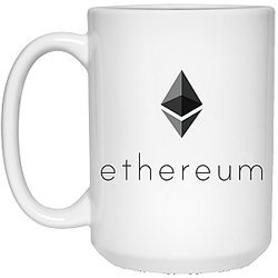Ethereum Merch - Logo 15oz. White Mug TCP1607