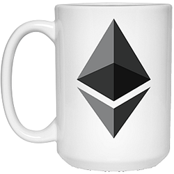 Ethereum Merch - Logo 15oz. White Mug TCP1607
