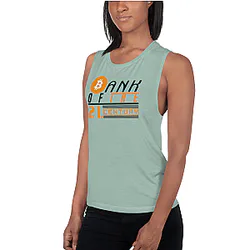 Bitcoin Merch - Bank of the 21. century Women’s Sports Tank TCP1607
