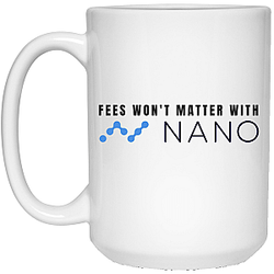 Nano Merch - Fess won't matter with 15 oz. White Mug TCP1607