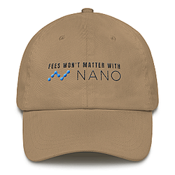 Nano Merch - Fess won't matter with Baseball Cap TCP1607