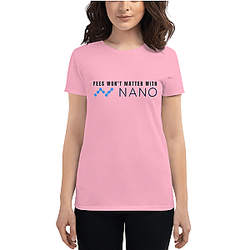 Nano Merch - Fess won't matter with Women’s Short Sleeve T-Shirt TCP1607