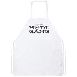 Nano Merch - Hodl gang Apron TCP1607
