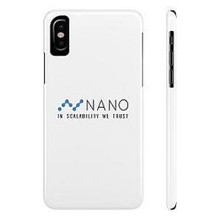 Nano Merch - We Trust Case Mate Slim Phone Cases TCP1607