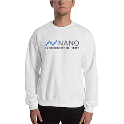 Nano Merch - We Trust Men’s Crewneck Sweatshirt TCP1607