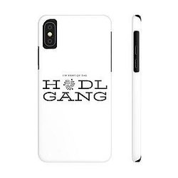 Iota Merch - Hodl gang Case Mate Slim Phone Cases TCP1607