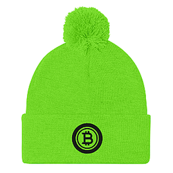 Bitcoin Merch - Pom-Pom Beanie TCP1607