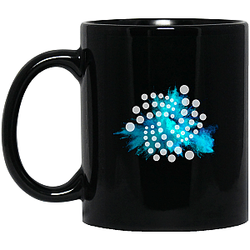 Iota Merch - Color Cloud  11 oz. Black Mug TCP1607