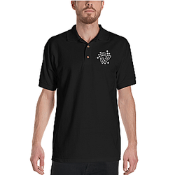 Iota Merch - Floating Men's Embroidered Polo Shirt TCP1607