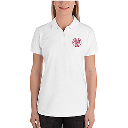 Iota Merch - Logo Women's Embroidered Polo Shirt TCP1607