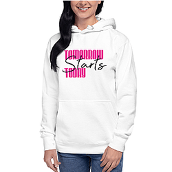 Zilliqa Merch - Tomorrow starts today Women's Pullover Hoodie TCP1607