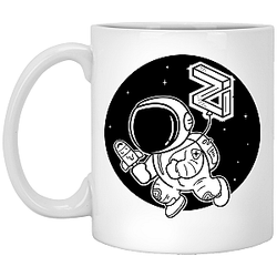 Zilliqa Merch - Zilbaloon 11 oz. White Mug TCP1607