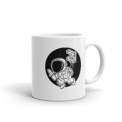 Zilliqa Merch - Zilbaloon Zilliqa – White Mug (11 oz. &amp; 15. Oz.) TCP1607