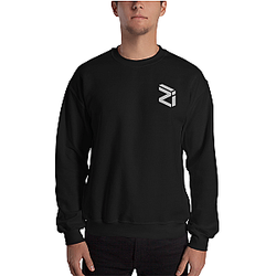 Zilliqa Merch  – Men’s Embroidered Crewneck Sweatshirt TCP1607