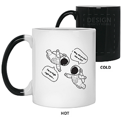 Zilliqa Merch - Zilliqa astronauts 11 oz. Color Changing Mug TCP1607