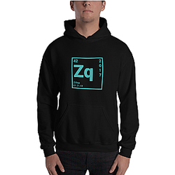 Zilliqa Merch - Zilliqa Periodic Table Men Hoodie TCP1607