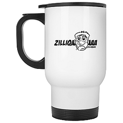 Zilliqa Merch - White Travel Mug TCP1607