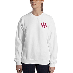 Steem Merch – Women’s Embroidered Crewneck Sweatshirt TCP1607