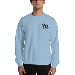 Steem Merch – Men’s Embroidered Crewneck Sweatshirt TCP1607